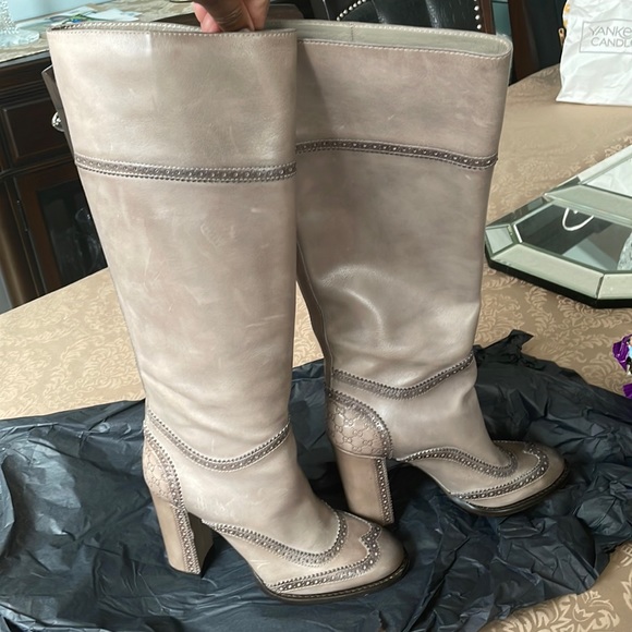 Gucci leather Boots - Picture 1 of 4